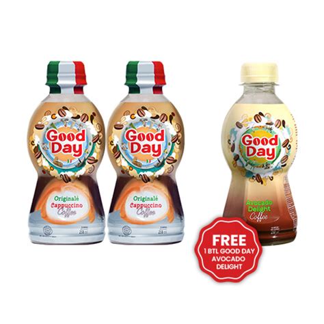 Buy Get Good Day Kopi Rtd Originale Cappuccino Free Avocado