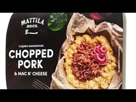 TESTI Mattila Bros Smokehouse Chopped Pork Mac N Cheese