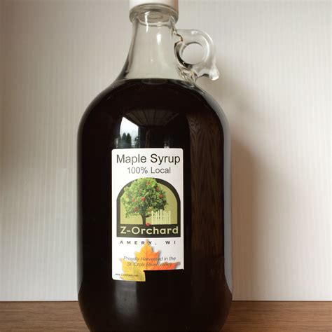 Maple Syrup - Half Gallon Glass - 2 Pack - Z-Orchard | Amery, WI