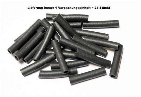 Universelle Gummitüllen 4 0 x 30 mm schwarz Universelle Gummitülle