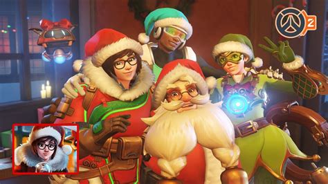 Las Skins De Navidad Para Nuestros Personajes I Overwatch Youtube