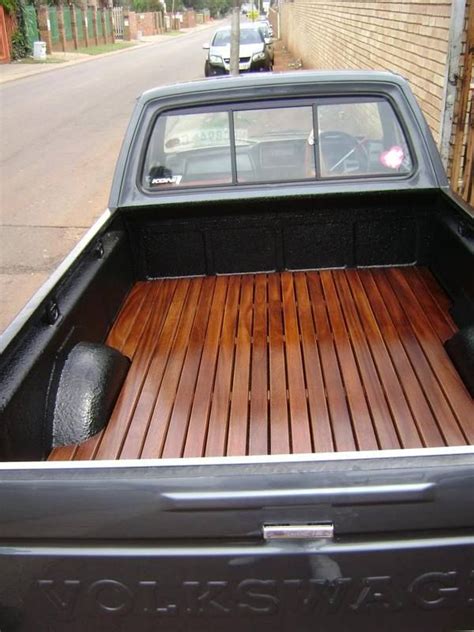 Wood Floor In A Caddy Bed Truck Bed Pickup Trucks Bed Wooden Truck Bedding