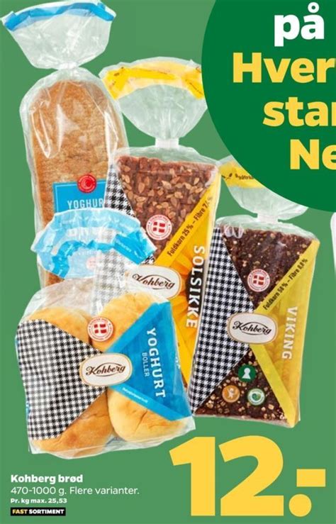 Viking rugbrød skiver tilbud hos Netto