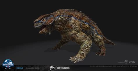 Hermann Marie Joseph Scutosaurus Jurassic World Alive