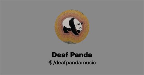 Deaf Panda Instagram Facebook Linktree