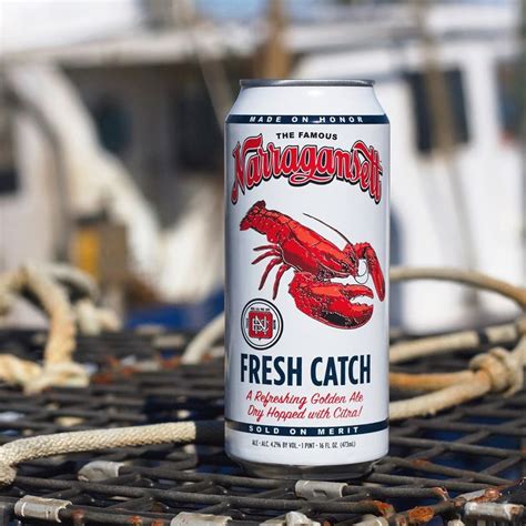 Narragansett Beer | Hi Neighbor! | Narragansett beer, Fresh catch, Beer ...