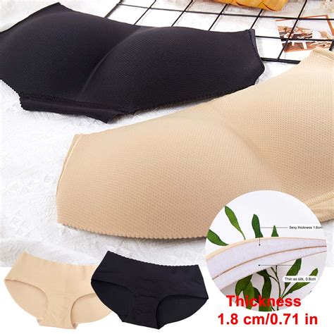 Summer Thin Bra Women Butt Pads Enhancer Panties Padded Hip Underwear