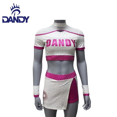 Hot Spandex Custom Design Your Own Uniform Cheerleading Red And Black