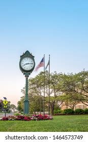 Greenwich Ct Town Hall Clock Stock Photo 1464573749 | Shutterstock