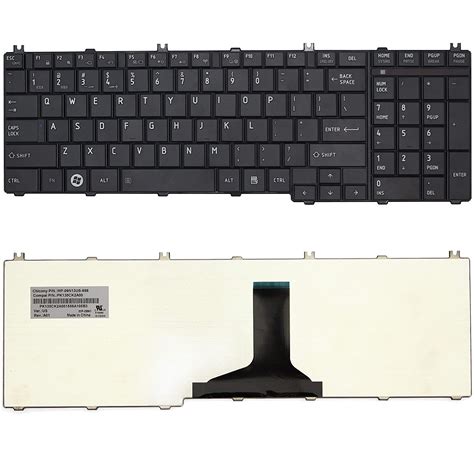 TravisLappy Compatible Laptop Keyboard For Satellite C650 C650D C655