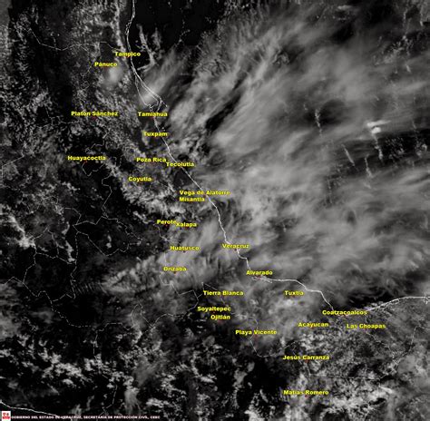 Secretaria De Protecci N Civil Veracruz Meteorolog A Actualizaci N