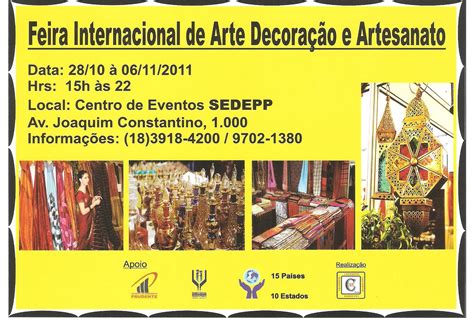 Fina Arte Exclusividades Artesanais Feira Internacional De Arte