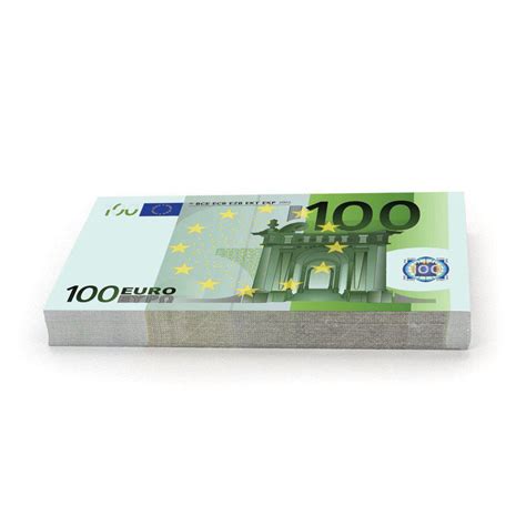 Faux Billet 100 € Pack De 100 Billet Factice