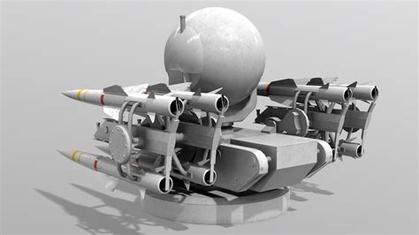 Rapier Missile System 3D Model $69 - .stl .obj .ma .max .fbx .dae .c4d .blend .3ds - Free3D