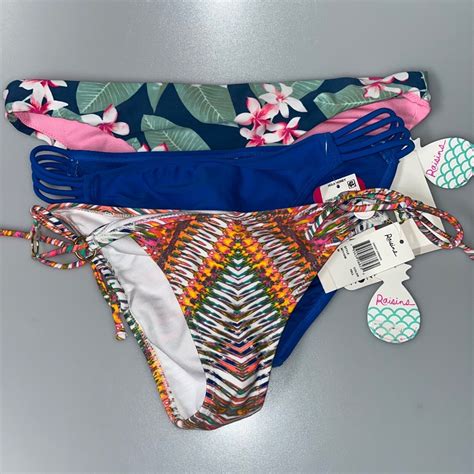 Bikini Bottoms Hula Honey Raisins Women S Designer Swim Nwt Ebay