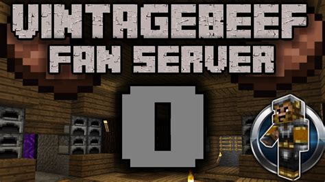 Minecraft: VintageBeef Fan Server - EP0 - Plans and Possessions - YouTube