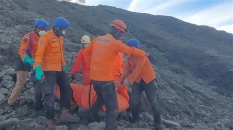 Erupsi Gunung Marapi Total Pendaki Meninggal Dunia 23 Orang