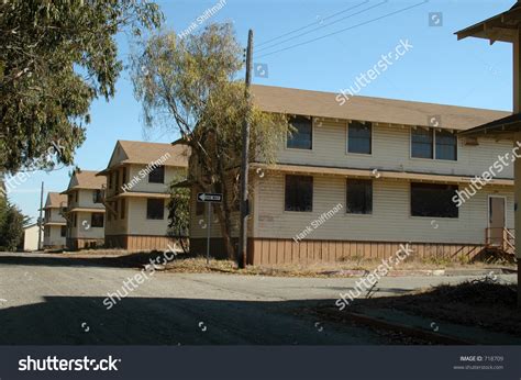 Abandoned Army Barracks Fort Ord California Stock Photo 718709