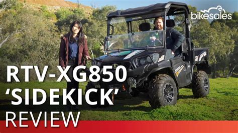 2020 Kubota RTV XG850 Sidekick UTV Review Bikesales YouTube