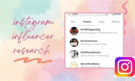 Find Instagram Influencers For Your Niche By Fatimazahra810 Fiverr