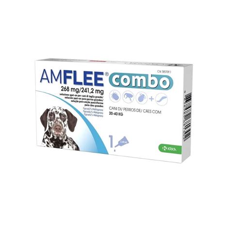 Pipetas Para Perro De 20 40 Kg Amflee Combo