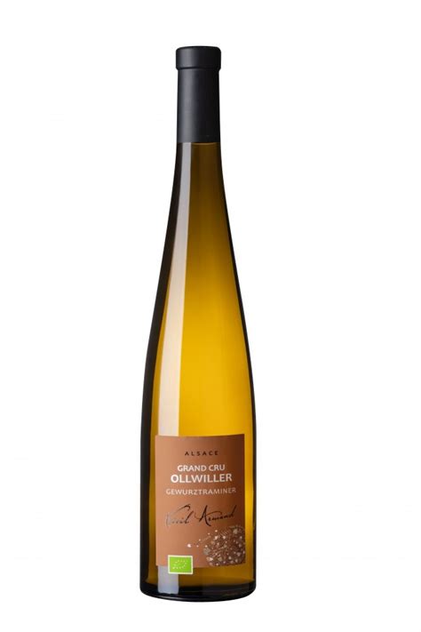 Gewurztraminer Grand Cru Ollwiller Biologique 2022 AOC Alsace Grand