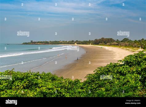 Beautiful sandy beach, Cap Skirring, Casamance, Senegal, West Africa ...