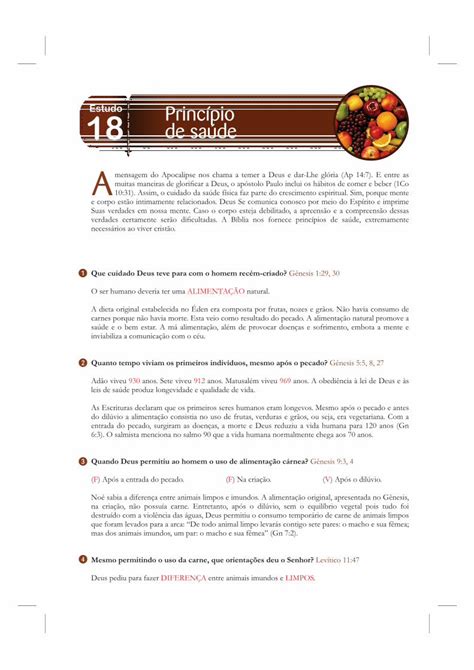 Pdf Princ Pio De Sa De Deptos Adventistas Org S Amazonaws