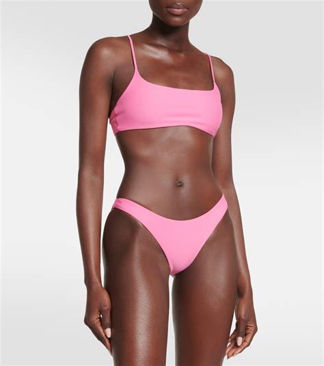 Most Wanted Bikini Bottoms In Pink Jade Swim Mytheresa