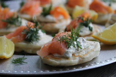 Easy Smoked Salmon Blini Cairo Cooking