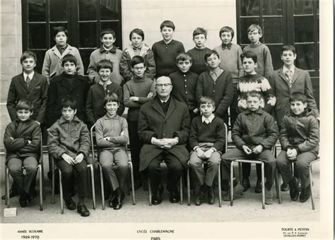 Photo De Classe Classe De 5ème De 1969 Lycée Charlemagne Copains Davant