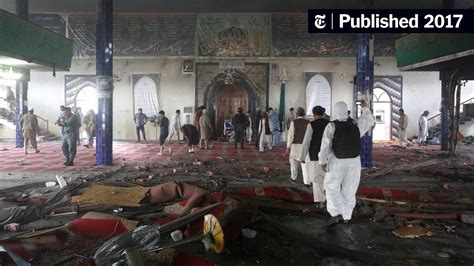 Isis Claims Deadly Attack On Shiite Mosque In Afghanistan The New