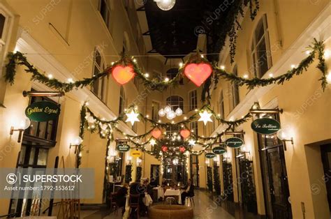 Denmark, Zealand, Copenhagen, Stroget Ostergade shopping area at ...