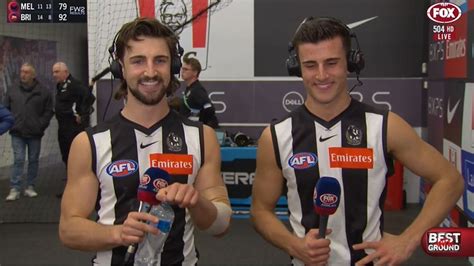 Afl News Nick And Josh Daicos Tv Interview Dad Peter Daicos