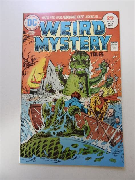 Weird Mystery Tales 18 1975 VF Condition Comic Books Bronze Age