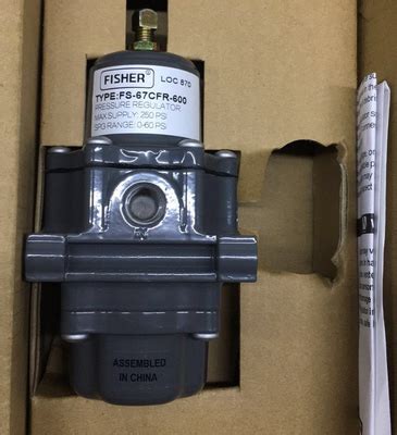 Emerson Fisher Gas Pressure Regulator Internal 67CFR 239 250 PSI