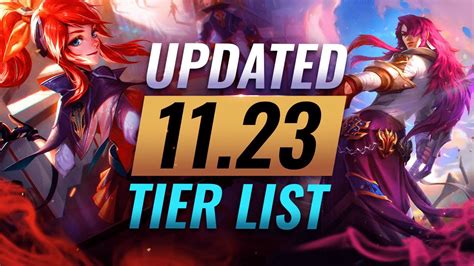 New Preseason Update Best Champions Tier List League Of Legends