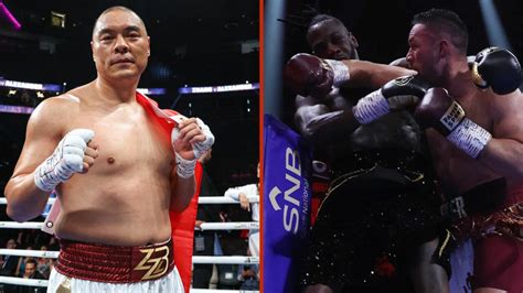 Zhilei Zhang Gives Damning Verdict On Deontay Wilder S Future