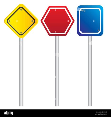 Site Safety Signs Stock Vector Images Alamy