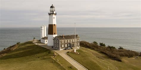 Montauk Point Lighthouse In Winter Montauk Point Lighthous Flickr