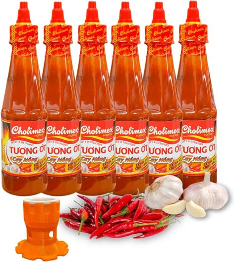 Amazon CHOLIMEX Hot Chili Sauce Fl Oz Ml Pack Of