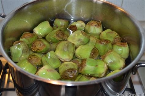 Carciofini Sottolio La Ricetta Di Gnam Gnam