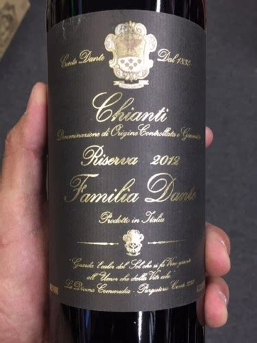 2012 Dante Di Fiorenza Chianti Riserva Vivino US