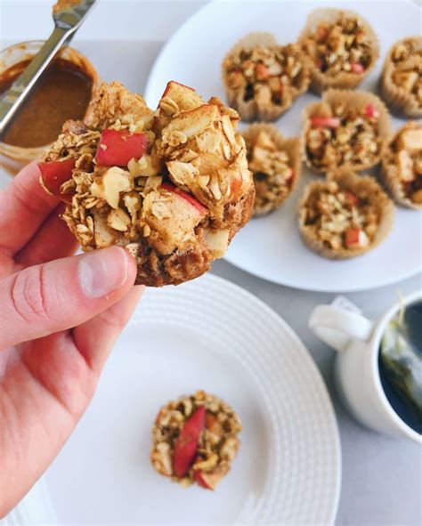 Cinnamon Apple Oat Muffins A Healthy On The Go Breakfast