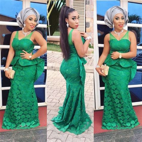 Check Out These Latest Aso Ebi Peplum Styles Reny Styles