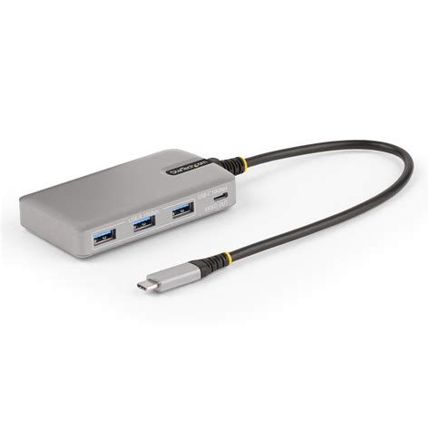 Amazon.com: StarTech.com 4-Port USB-C Hub with USB-C DP Alt Mode Video ...