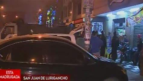 San Juan De Lurigancho Desatan Balacera A Salida De Discoteca Y Dejan