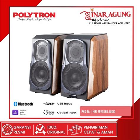 Jual POLYTRON PHS6A PHS 6A SPEAKER AKTIF PORTABLE GARANSI RESMI