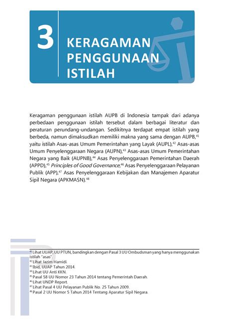 Penjelasan Hukum ASAS ASAS UMUM Pemerintahan YANG BAIK 11 Keragaman