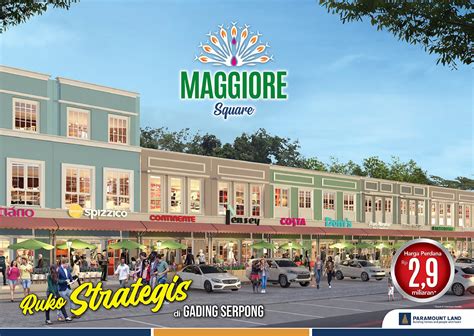 Ruko Maggiore Square Paramount Land Gading Serpong Property Insights